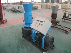 roller-turned flat die pellet mill