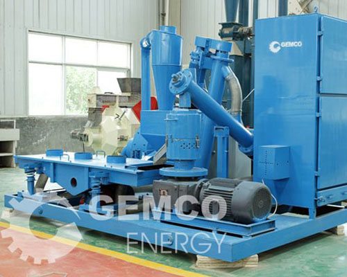 mobile wood pellet plant 