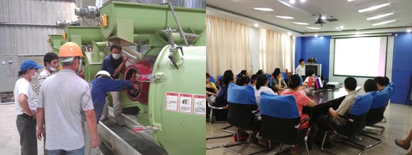 pellet plant installation training